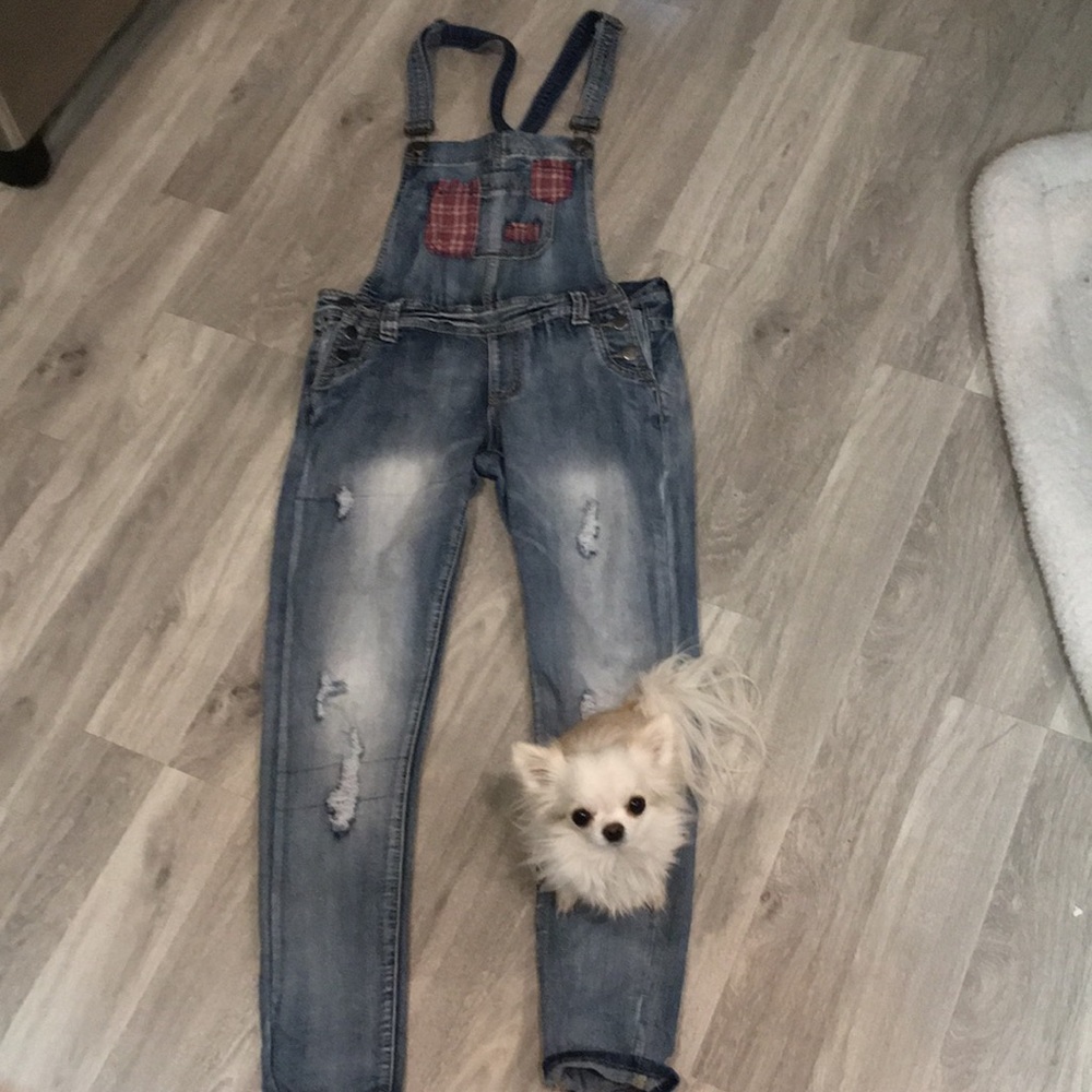 Patchwork Ardene overalls